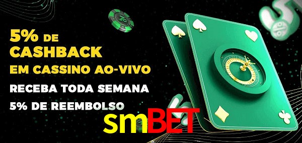 Promoções do cassino ao Vivo smbet